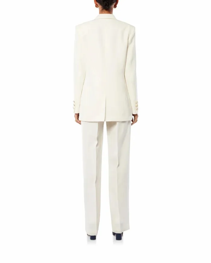 Tailoring Women Casablanca Paris OffWhite Wide Leg Trousers Tailoring Women Casablanca Paris OffWhite Wide Leg Trousers