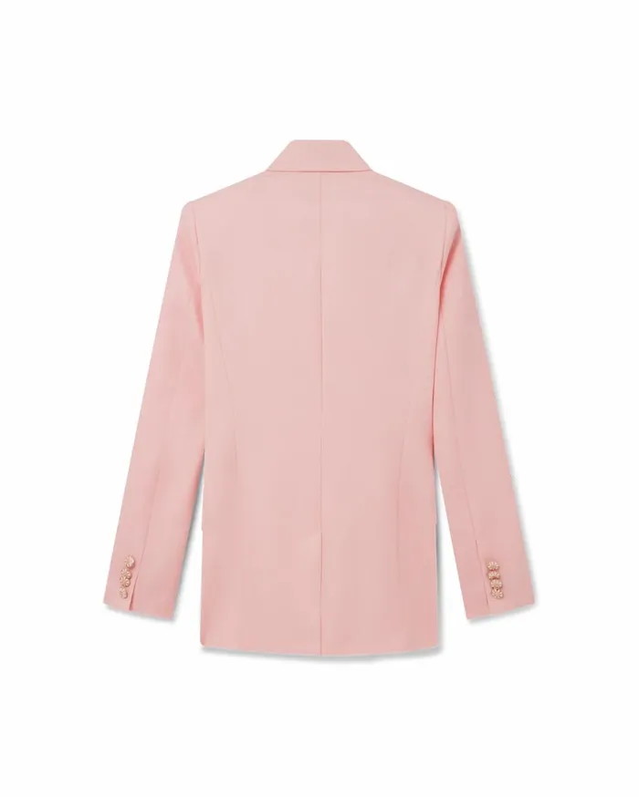 Tailoring Women Casablanca Paris Pink Double Breasted Jacket Tailoring Women Casablanca Paris Pink Double Breasted Jacket
