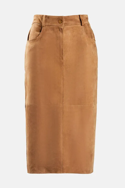 Talamone Talamone Champagne Women Skirts and shorts Luisa Spagnoli