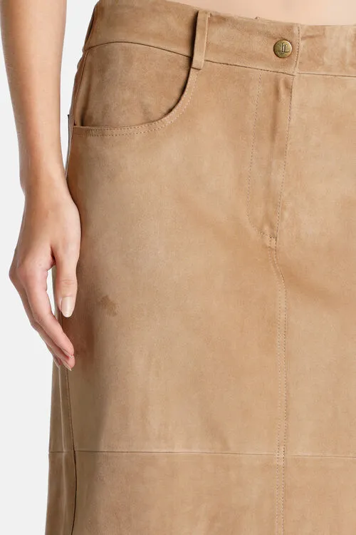 Talamone Talamone Champagne Women Skirts and shorts Luisa Spagnoli
