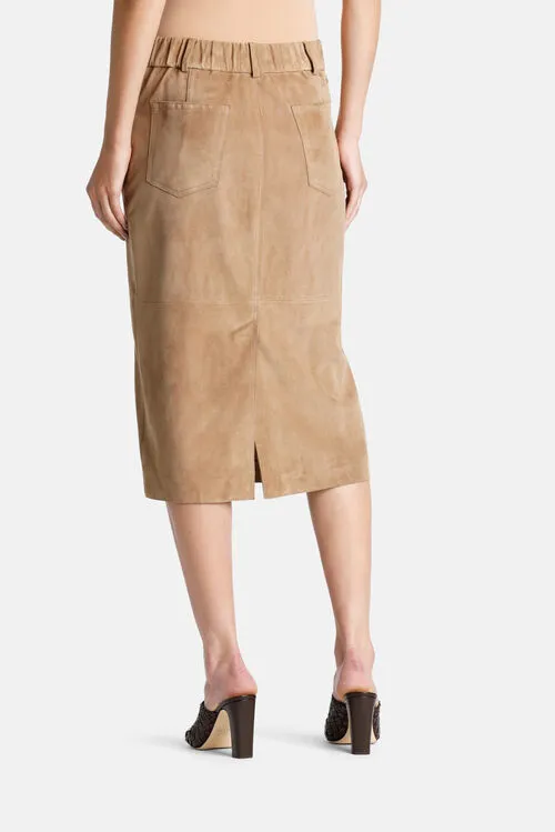 Talamone Talamone Champagne Women Skirts and shorts Luisa Spagnoli
