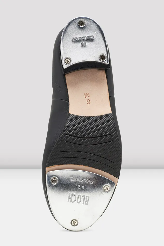 Tap Adult Bloch Ladies Audeo Jazz Tap Leather Tap Shoes Black Leather