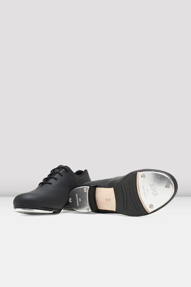Tap Adult Bloch Ladies Audeo Jazz Tap Leather Tap Shoes Black Leather