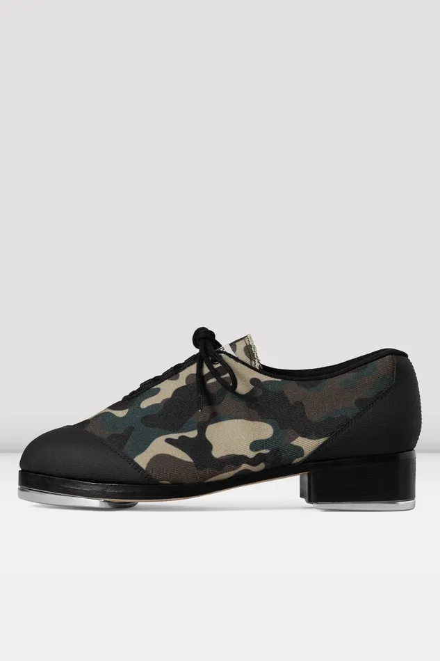 Tap Bloch Adult Ladies Brava Camo Tap Shoe Green Camo Tap Bloch Adult Ladies Brava Camo Tap Shoe Green Camo