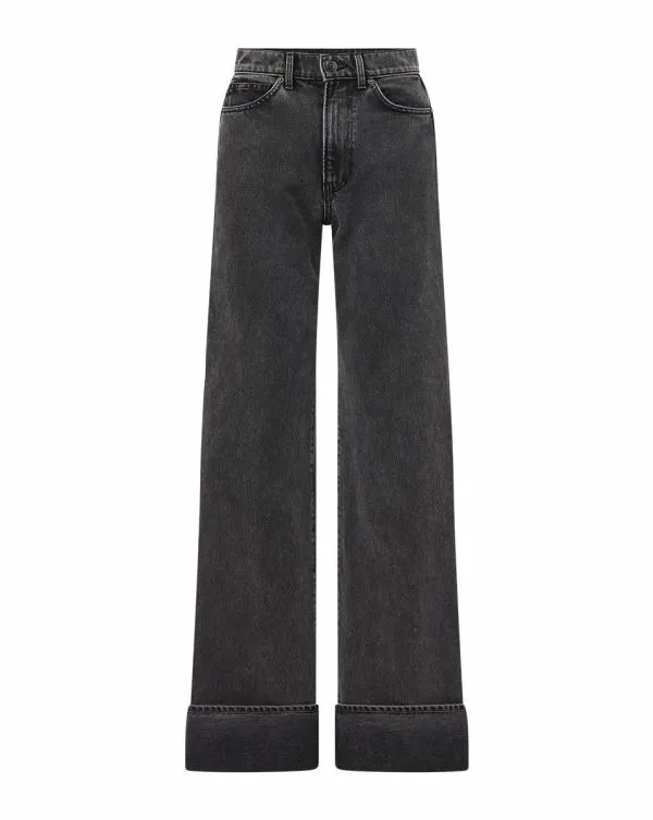 Taylor Cuffed WideLeg Jean Stoned Washed Onyx Women Veronica Beard Jeans Taylor Cuffed WideLeg Jean Stoned Washed Onyx Women Veronica Beard Jeans