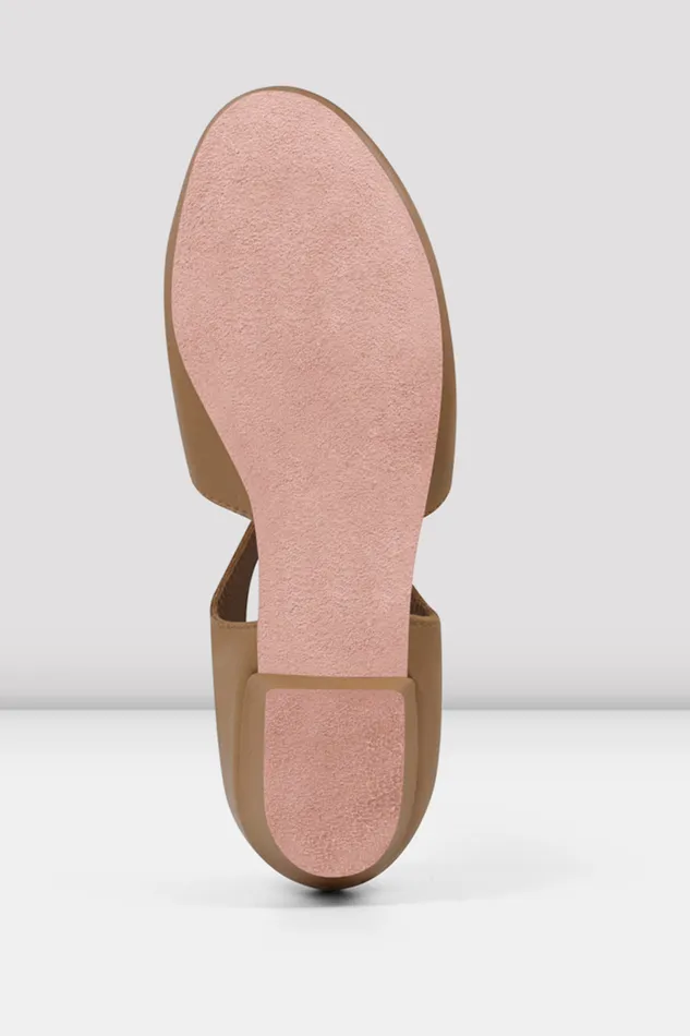 Teaching Ladies Grecian Sandal Teaching Shoes Tan Leather Bloch Adult