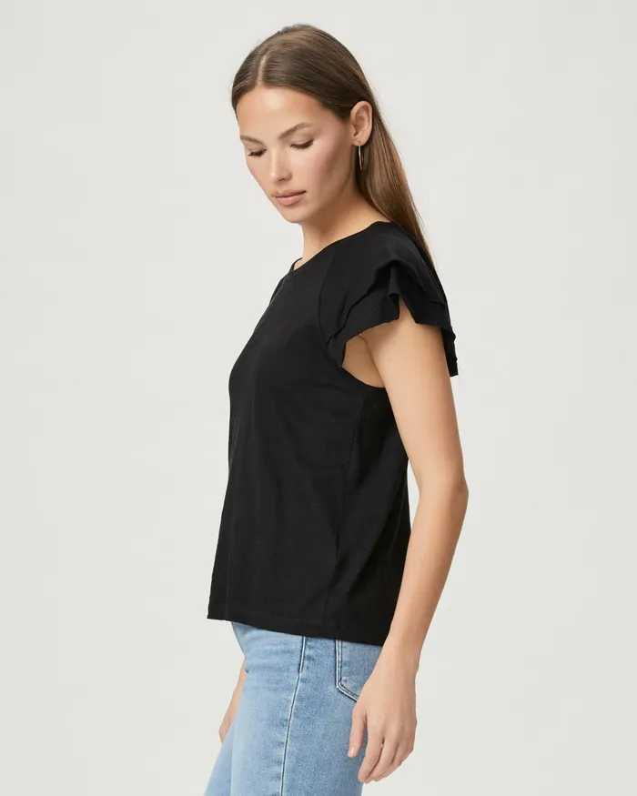 Tees and Tanks Linnea Top 8211 Faded Black PAIGE Women