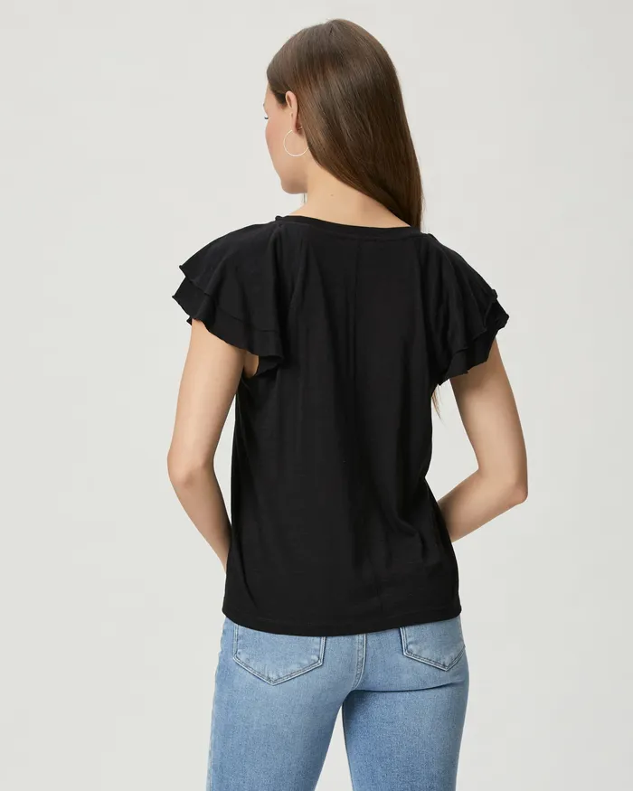 Tees and Tanks Linnea Top 8211 Faded Black PAIGE Women