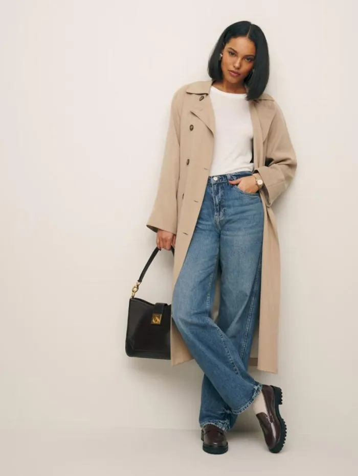 The Reformation Agathea Chunky Loafer Espresso Leather 8211 Shoes
