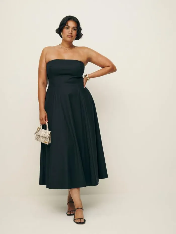 The Reformation Astoria Dress Es Black 8211 Clothing