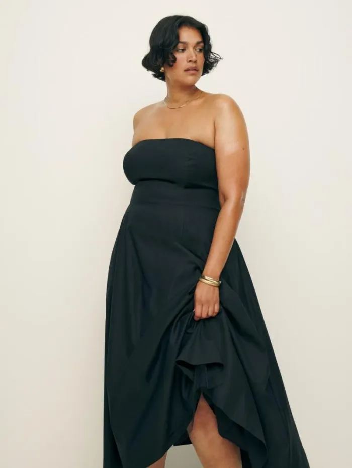 The Reformation Astoria Dress Es Black 8211 Clothing