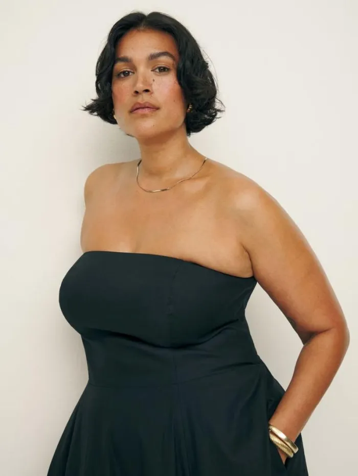 The Reformation Astoria Dress Es Black 8211 Clothing