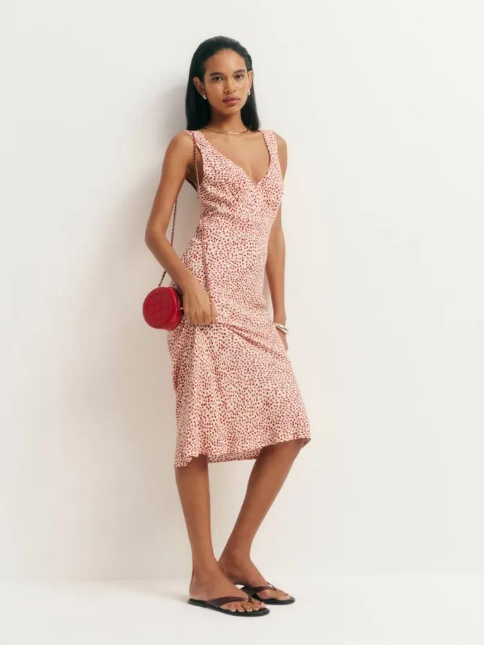 The Reformation Beauden Dress Alma 8211 Clothing