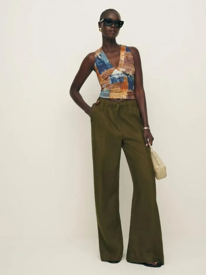 The Reformation Bowie Knit Top Collage 8211 Clothing