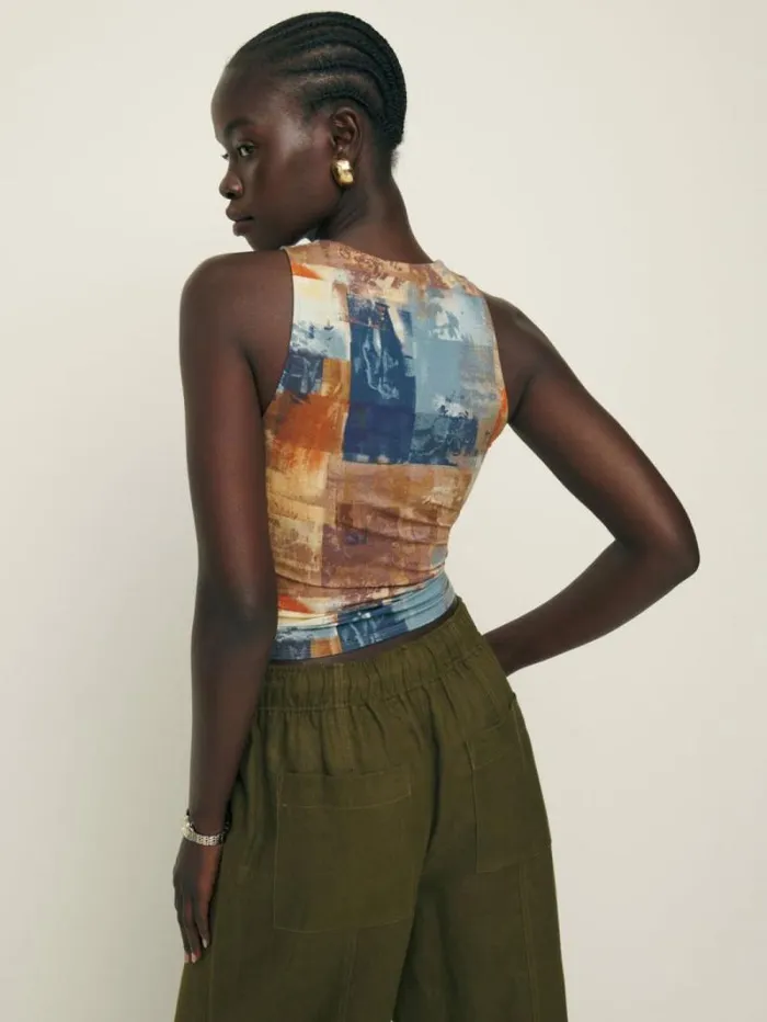 The Reformation Bowie Knit Top Collage 8211 Clothing