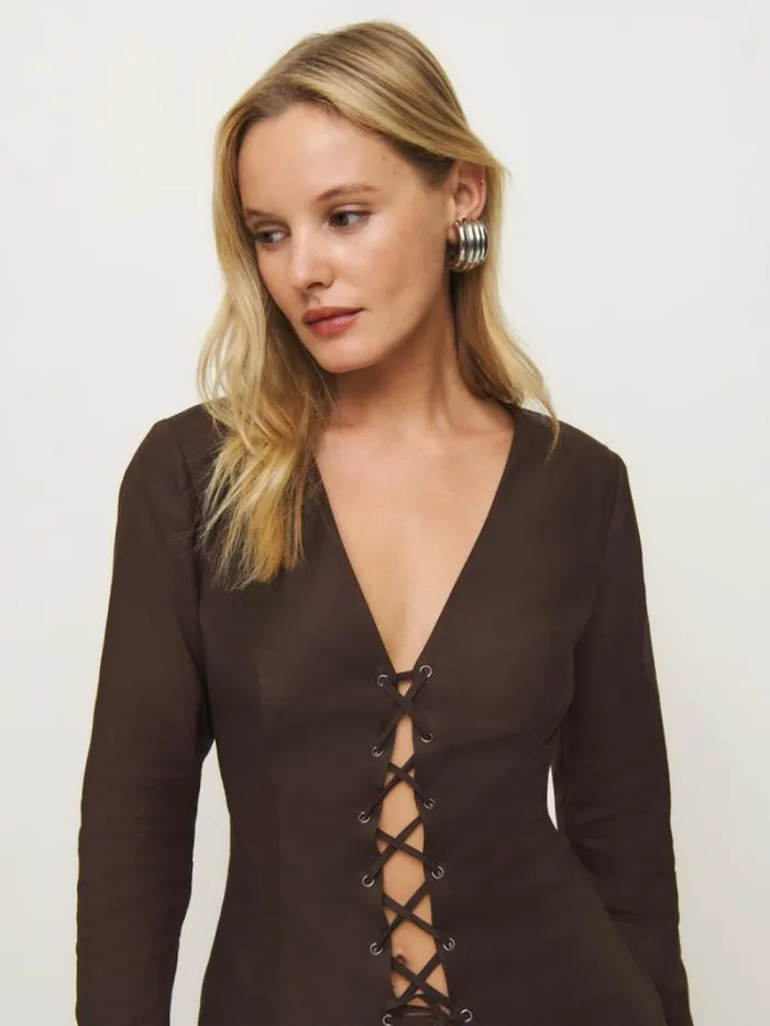 The Reformation Caci Top Mole 8211 Clothing