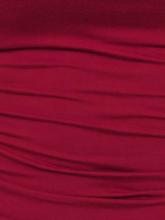 The Reformation Carmina Knit Top Sangre 8211 Clothing