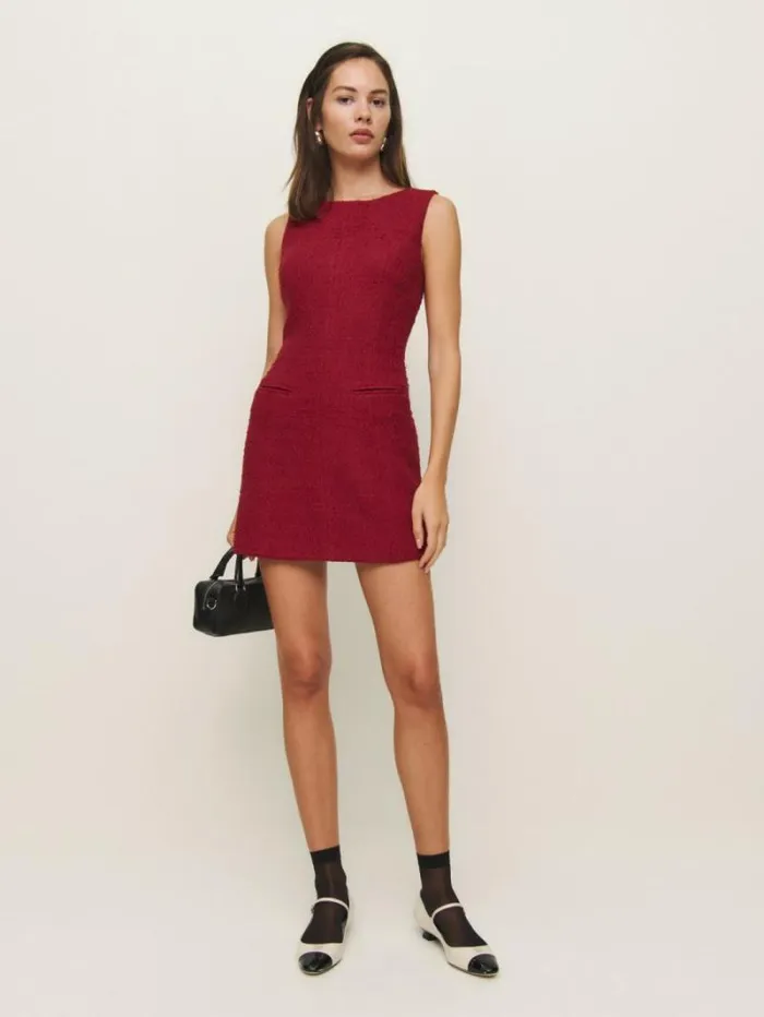 The Reformation Citron Dress Red 8211 Clothing