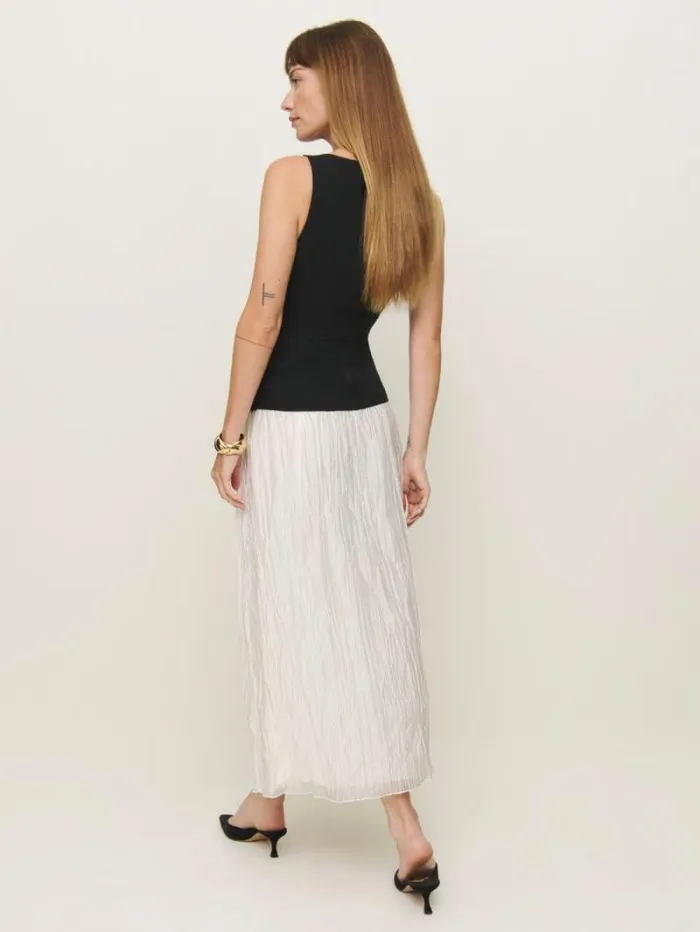 The Reformation Cyra Dress Black 8211 Clothing