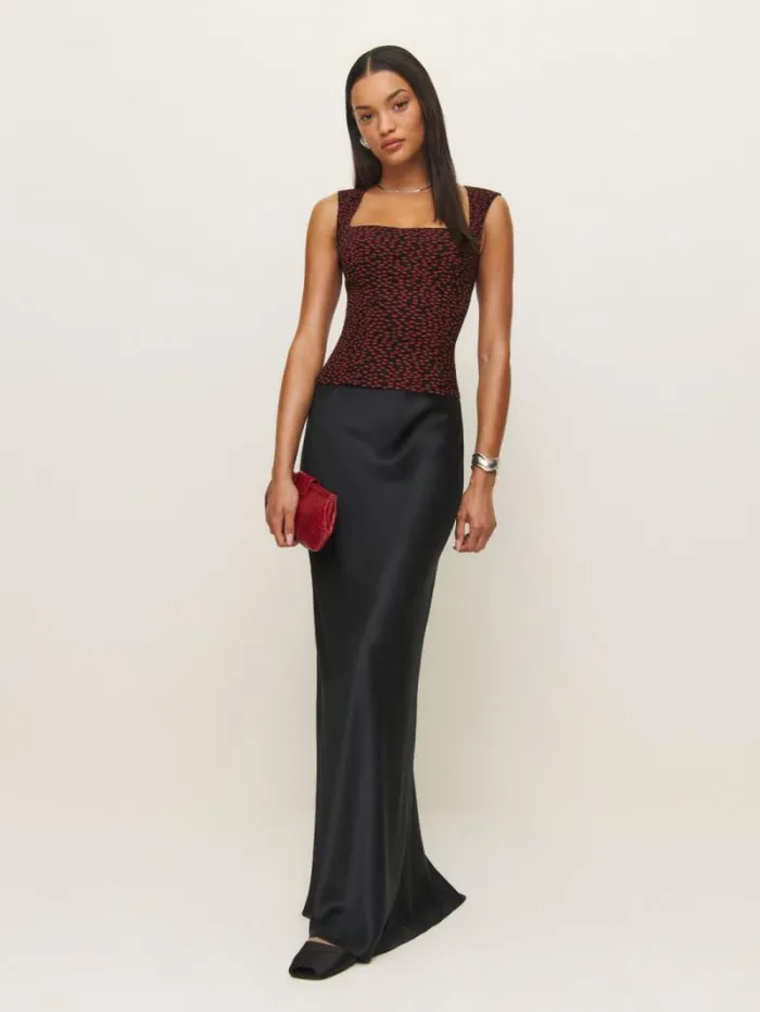 The Reformation Diandra Top French Kiss 8211 Clothing