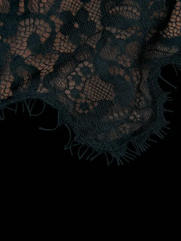 The Reformation Estelle Velvet Top Black 8211 Clothing
