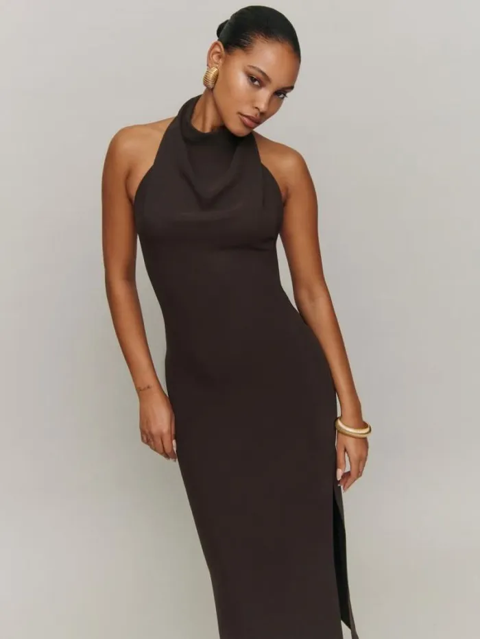 The Reformation Helia Dress Mole 8211 ClothingWeddings