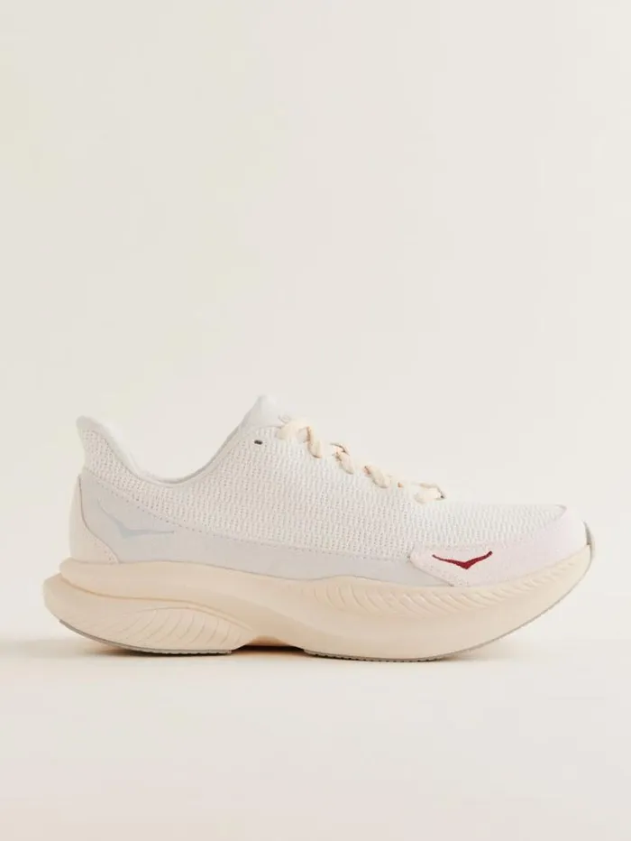 The Reformation HOKA X Reformation Mach 6 LS Crochet Eggnog Shortbread 8211 Shoes