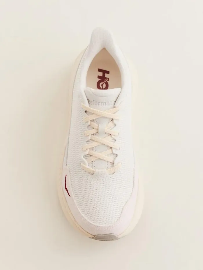 The Reformation HOKA X Reformation Mach 6 LS Crochet Eggnog Shortbread 8211 Shoes