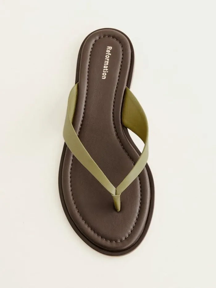The Reformation Jessie Thong Sandal Cerignola Boss 8211 Shoes