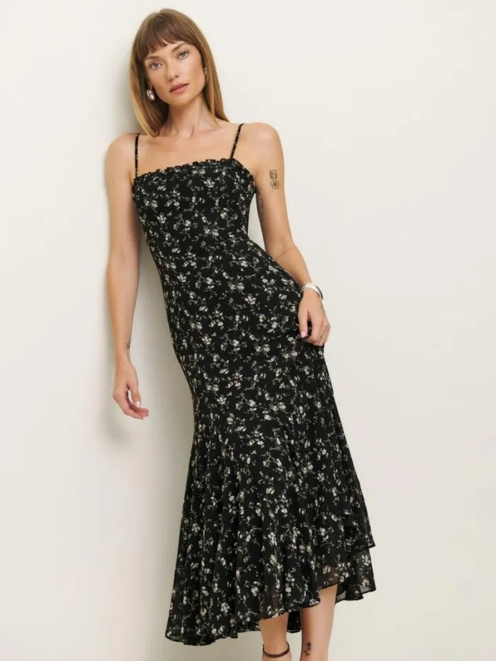 The Reformation Lilibet Dress Lucien 8211 Clothing