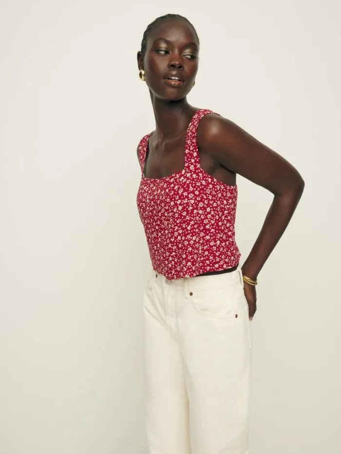 The Reformation Lorin Top Last Tango 8211 Clothing