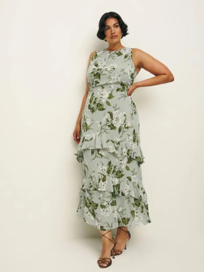 The Reformation Magnus Dress Es Tea Garden 8211 ClothingWeddings