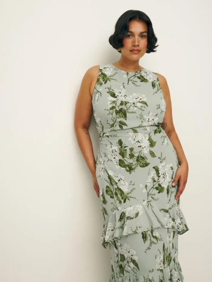 The Reformation Magnus Dress Es Tea Garden 8211 ClothingWeddings