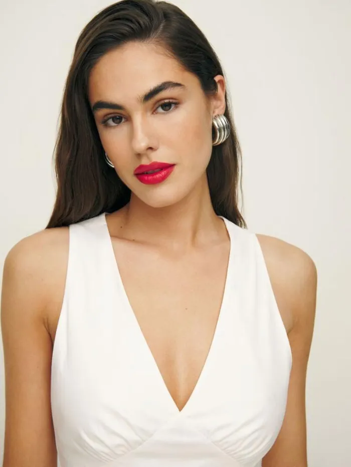 The Reformation Meg Top White 8211 Clothing