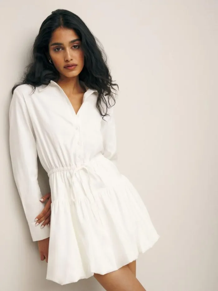 The Reformation Moira Dress White 8211 Clothing