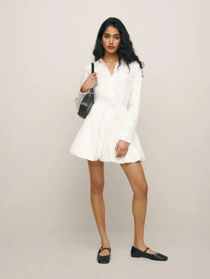 The Reformation Moira Dress White 8211 Clothing