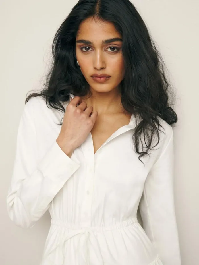 The Reformation Moira Dress White 8211 Clothing