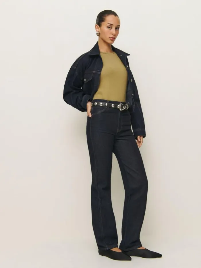The Reformation Olive Knit Top Gold Coin 8211 Clothing