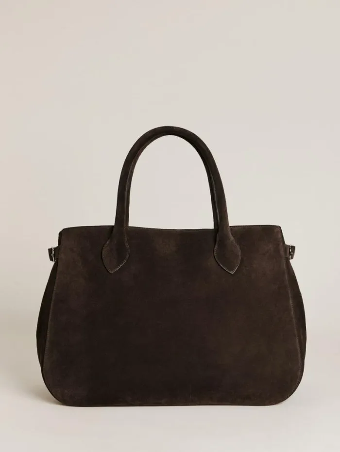 The Reformation Oversized Patrizia Bag Boss Suede 8211 Bags