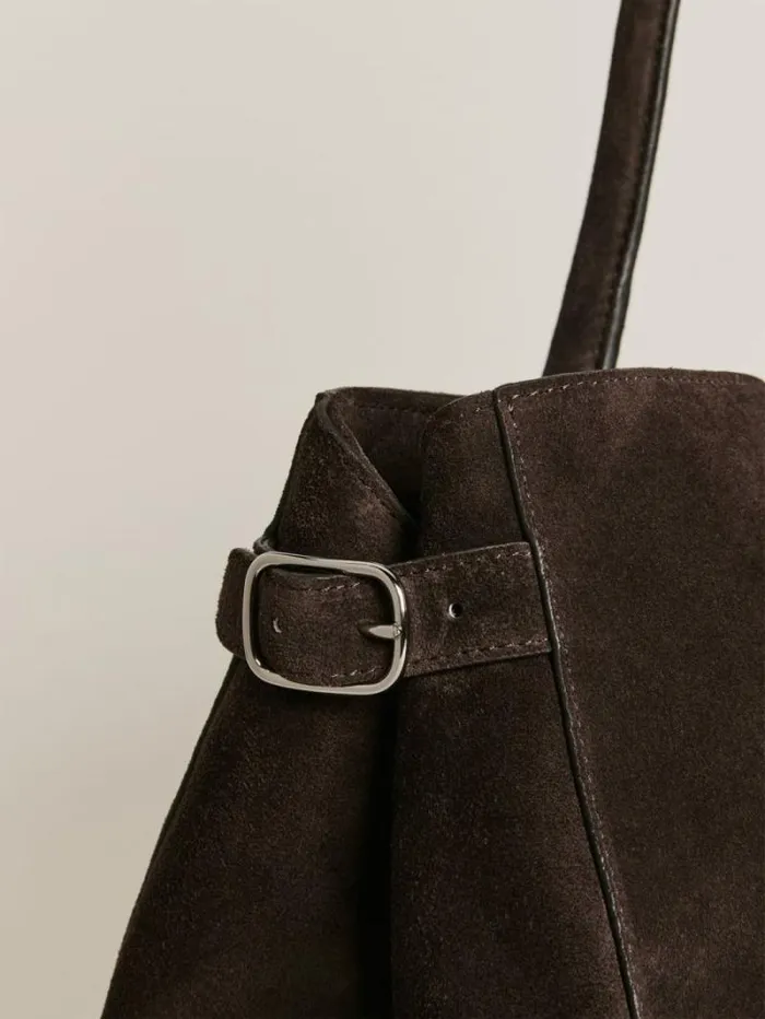 The Reformation Oversized Patrizia Bag Boss Suede 8211 Bags