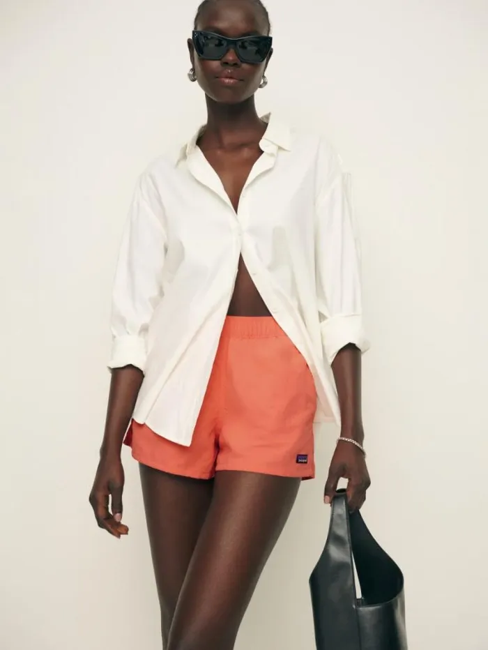 The Reformation Patagonia Barely Baggies Shorts Coho Coral 8211 Clothing