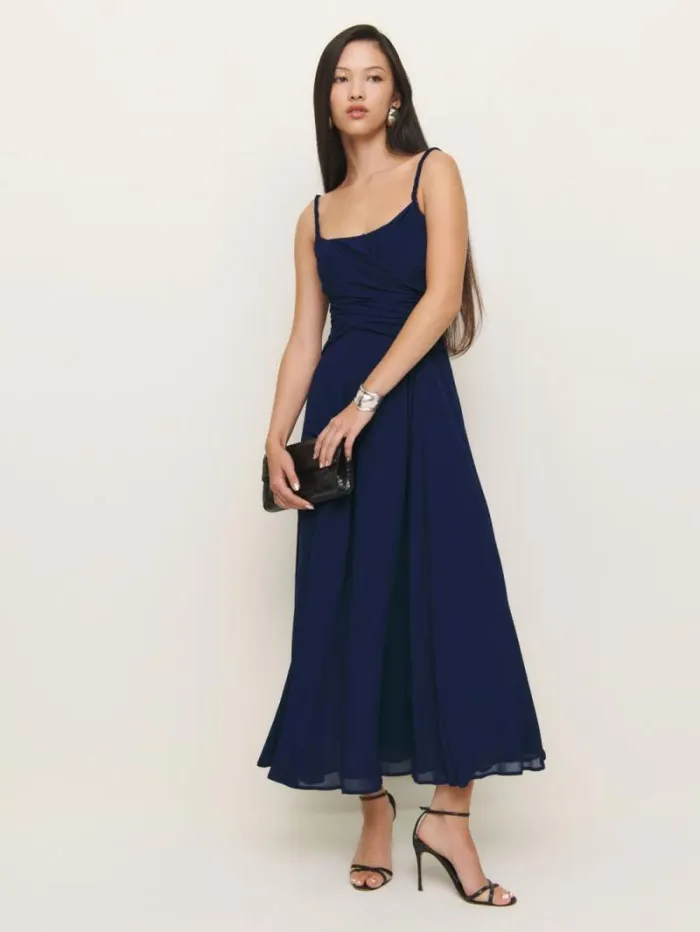 The Reformation Raina Dress Danube 8211 Weddings