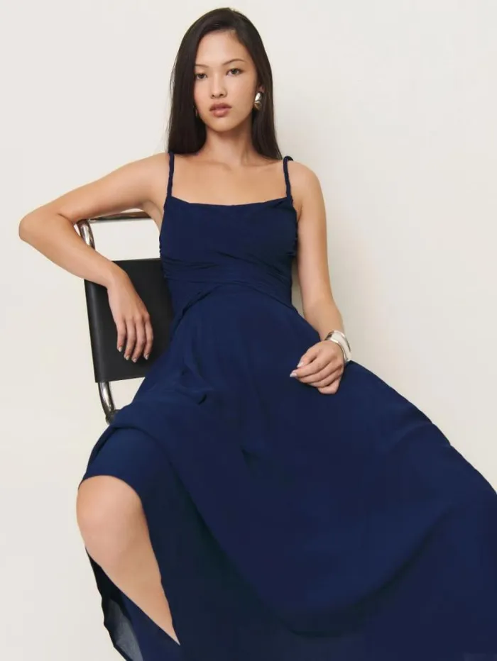 The Reformation Raina Dress Danube 8211 Weddings