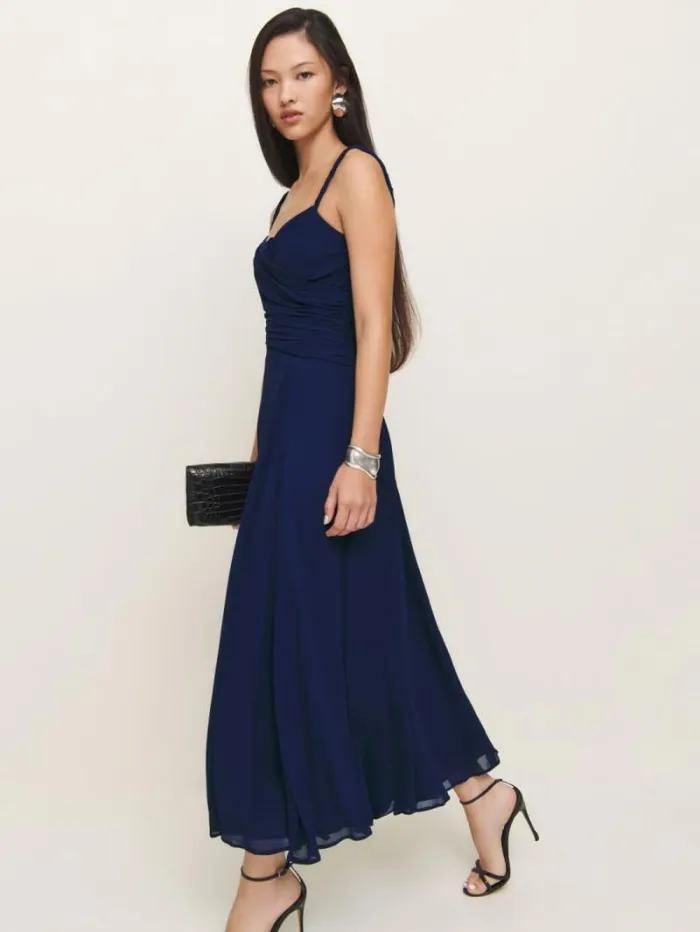 The Reformation Raina Dress Danube 8211 Weddings