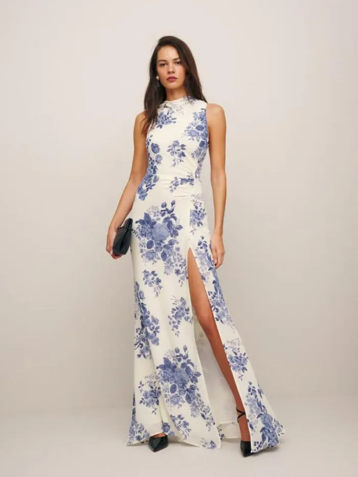 The Reformation Senna Dress Jasper 8211 ClothingWeddings