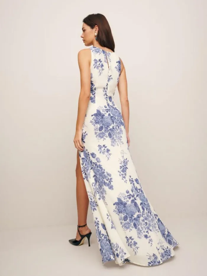 The Reformation Senna Dress Jasper 8211 ClothingWeddings