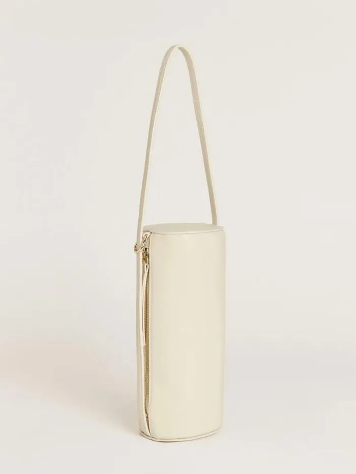 The Reformation Simona Cylinder Bag Cream Puff Leather 8211 Bags