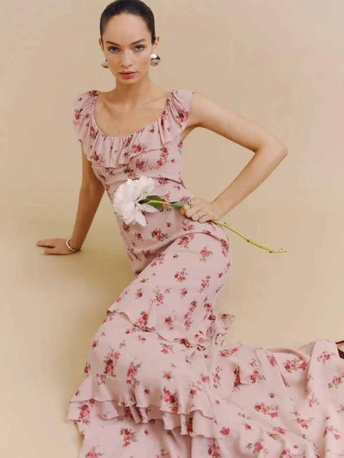 The Reformation Tripoli Dress Tea Time 8211 Weddings