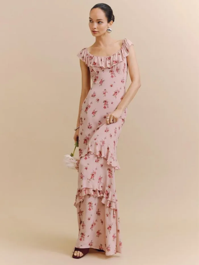 The Reformation Tripoli Dress Tea Time 8211 Weddings