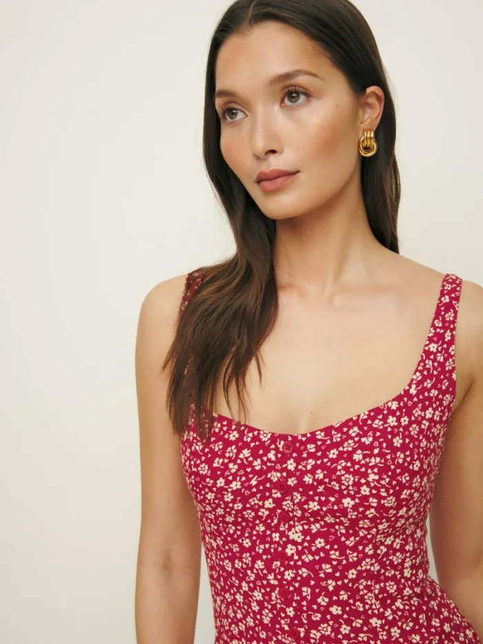 The Reformation Valencio Dress Last Tango 8211 Clothing